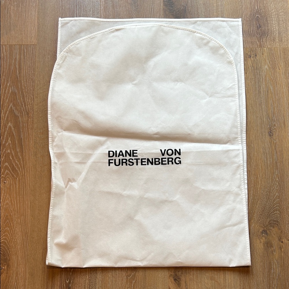 Diane Von Furstenberg Cream Garment Cover